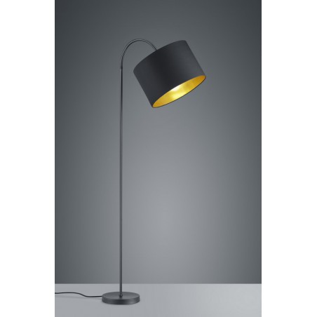 Trio Lampa podłogowa HOSTEL 408290179 czarny