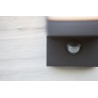 Lutec Lampa zewnętrzna ścienna CUBA - CZUJNIK RUCHU 5193811118 antracyt