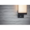 Lutec Lampa zewnętrzna ścienna CUBA - CZUJNIK RUCHU 5193811118 antracyt