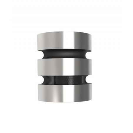 Lutec Lampa zewnętrzna ścienna MAYA 5198401001 srebrny i odcienie srebra