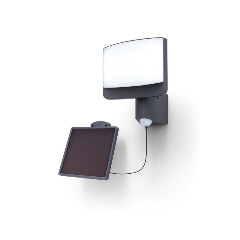 Lutec Lampa zewnętrzna ścienna SUNSHINE - CZUJNIK RUCHU 6925604345 szary i odcienie szarości