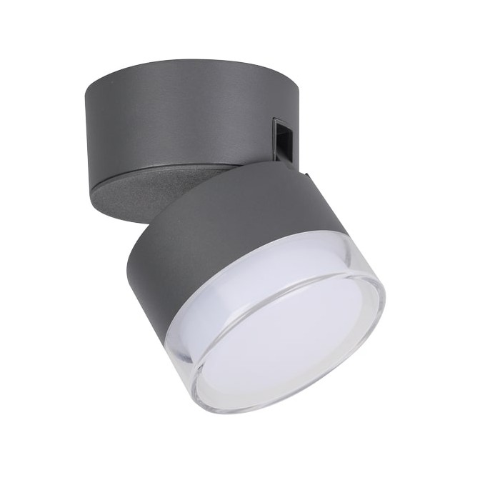 Lutec Lampa zewnętrzna ścienna DROPSI 5010901118 antracyt