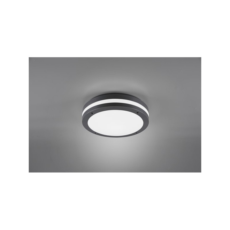 RL Lampa zewnętrzna sufitowa KENDAL R62151142 antracyt