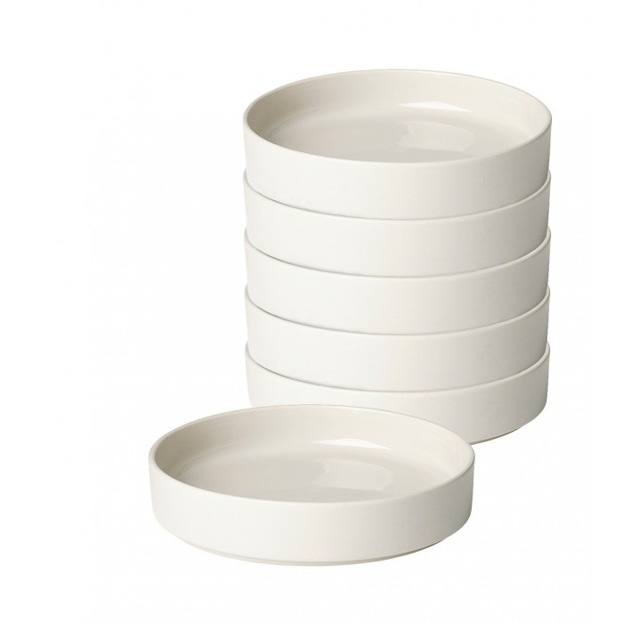 Blomus Talerz głęboki, PILAR, moonbeam, 6 sztuk