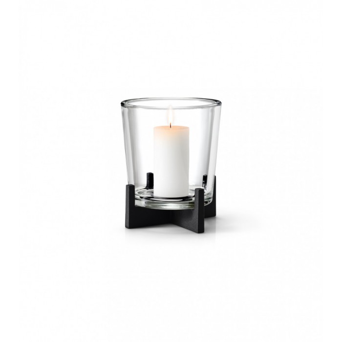 Blomus ŚWIECZNIK POJEDYNCZY L NERO