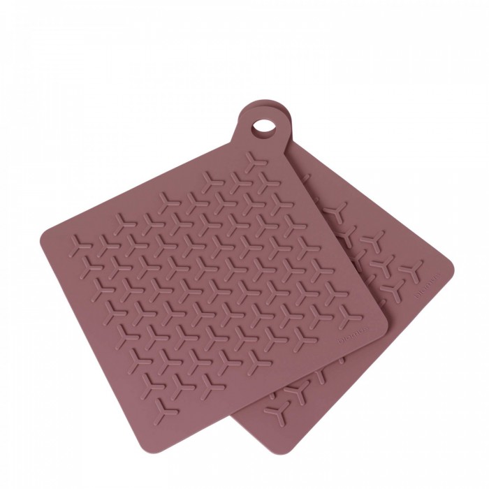 Blomus PODKŁADKA POD NACZYNIA 2 SZTUKI WHITHERED ROSE