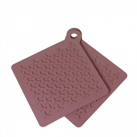 Blomus PODKŁADKA POD NACZYNIA 2 SZTUKI WHITHERED ROSE