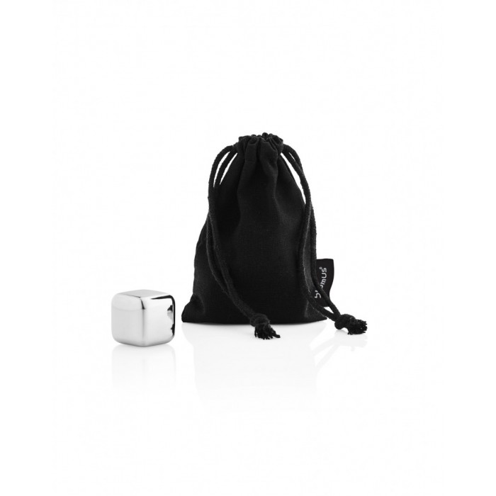 Blomus STALOWE KOSTKI CHŁODZĄCE