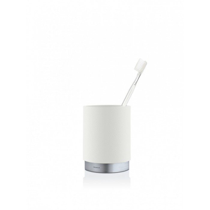 Blomus KUBEK NA SZCZOTECZKI, BIAŁY