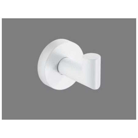 Stella Classic Haczyk pojedynczy biały mat