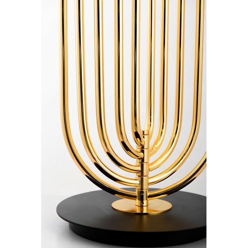 MOOSEE lampa stołowa BOTTEGA złota / czarna