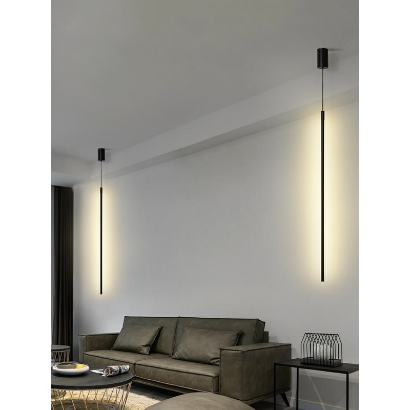 MOOSEE lampa wisząca OMBRE S czarna