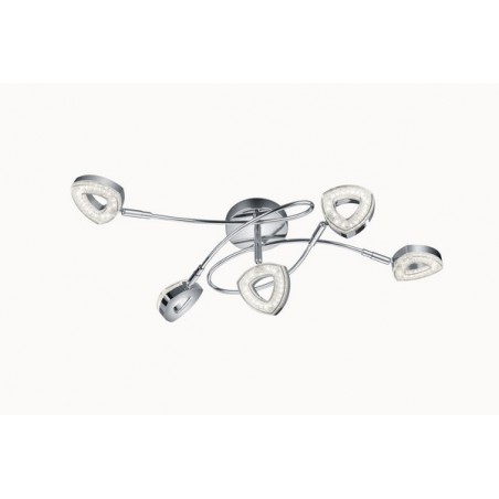 RL Lampa natynkowa LED TOURS R62135106 srebrny i odcienie srebra