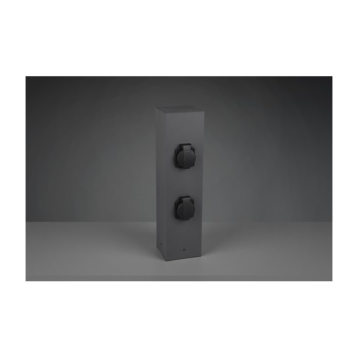 Trio Lampa zewnętrzna stojąca GARDEN SOCKET 9964-42 antracyt