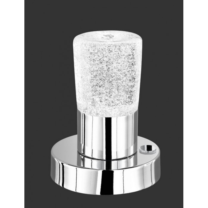 Trio Lampa stołowa CRISTO 529690100 srebrny i odcienie srebra