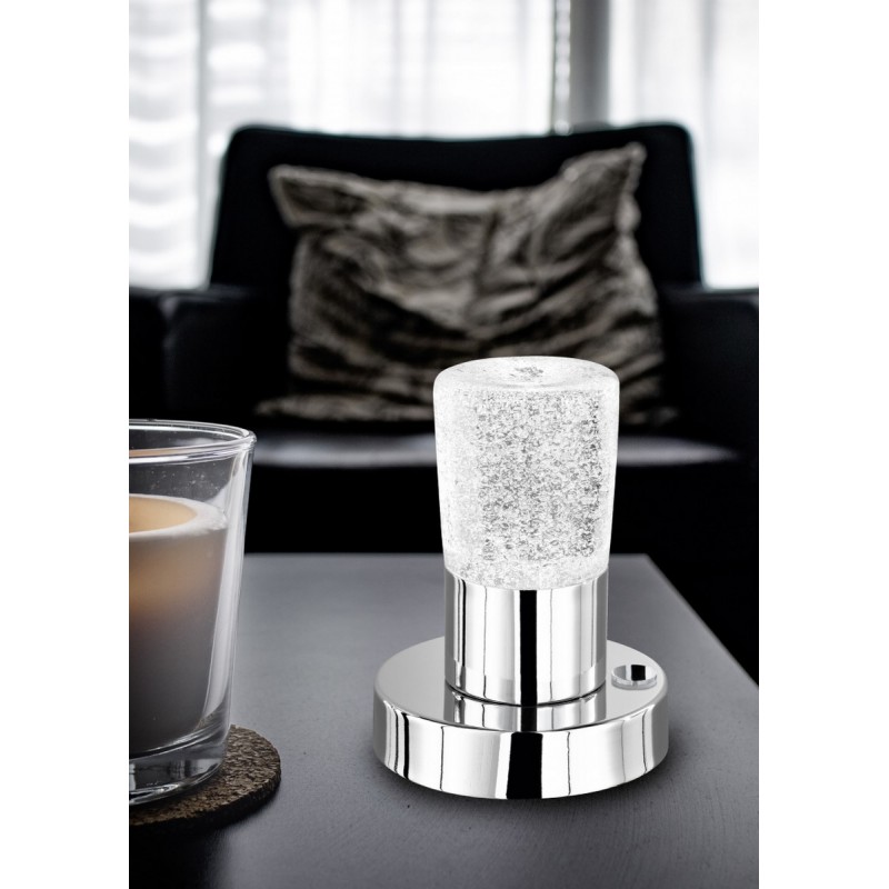 Trio Lampa stołowa CRISTO 529690100 srebrny i odcienie srebra