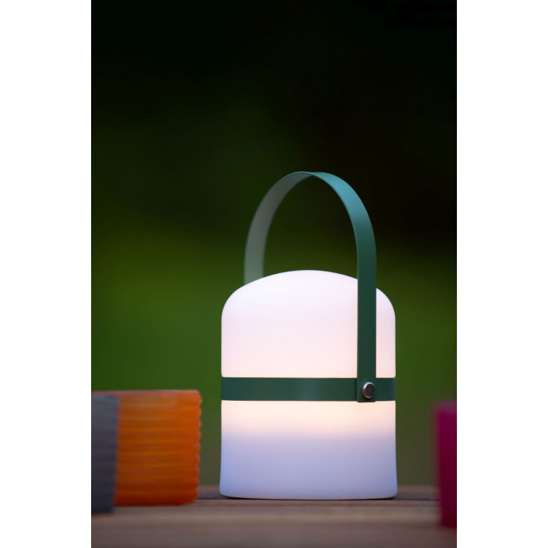 Lucide Lampa zewnętrzna przenośna LITTLE JOE 06802/01/33 biały, zielony