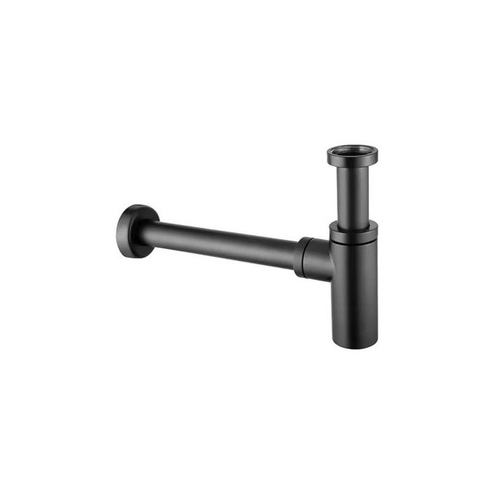 Paffoni Półsyfon umywalkowy czarny mat