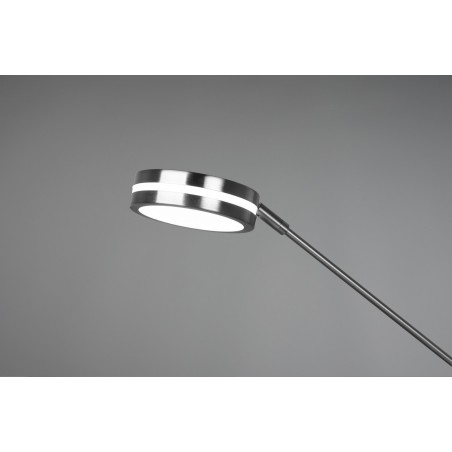 Trio Lampa podłogowa FRANKLIN 426510207 srebrny i odcienie srebra