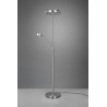Trio Lampa podłogowa FRANKLIN 426510207 srebrny i odcienie srebra