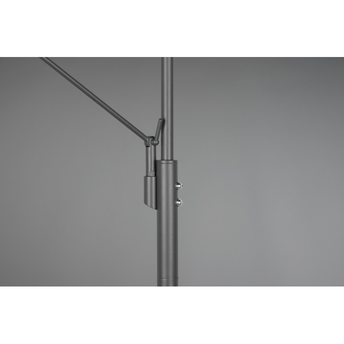 Trio Lampa podłogowa FRANKLIN 426510242 antracyt