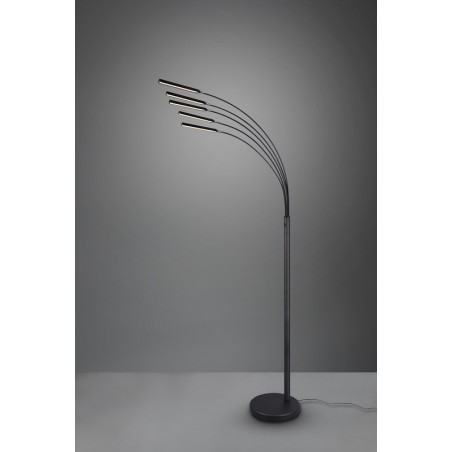 RL Lampa podłogowa REED R41031532 czarny