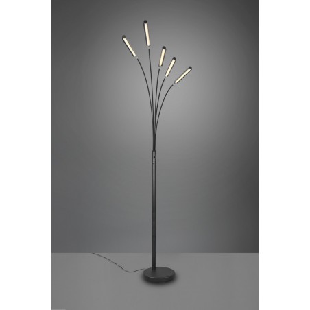 RL Lampa podłogowa REED R41031532 czarny