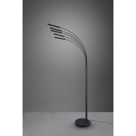 RL Lampa podłogowa REED R41031532 czarny