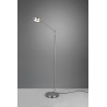 Trio Lampa podłogowa FRANKLIN 426510107 srebrny i odcienie srebra