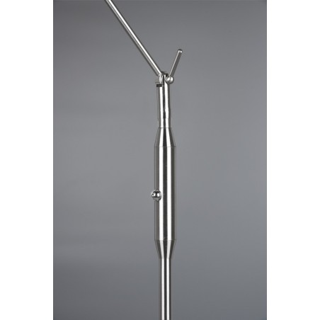 Trio Lampa podłogowa FRANKLIN 426510107 srebrny i odcienie srebra