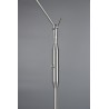 Trio Lampa podłogowa FRANKLIN 426510107 srebrny i odcienie srebra