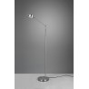 Trio Lampa podłogowa FRANKLIN 426510107 srebrny i odcienie srebra