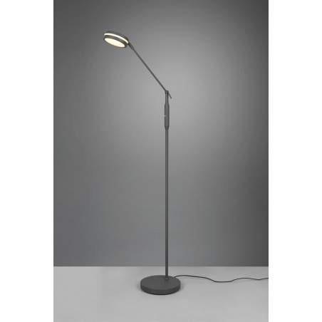 Trio Lampa podłogowa FRANKLIN 426510142 antracyt