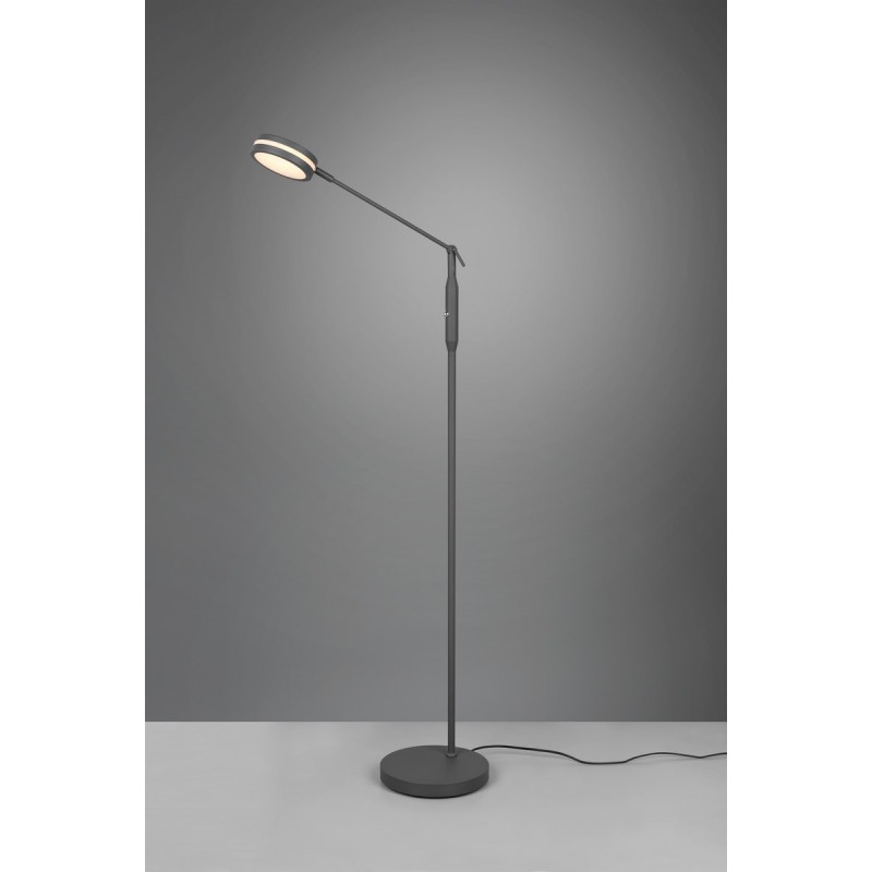 Trio Lampa podłogowa FRANKLIN 426510142 antracyt