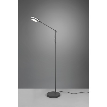 Trio Lampa podłogowa FRANKLIN 426510142 antracyt