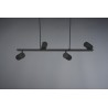 Trio Lampa wisząca nowoczesna MARLEY 302400432 czarny