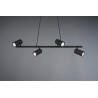 Trio Lampa wisząca nowoczesna MARLEY 302400432 czarny