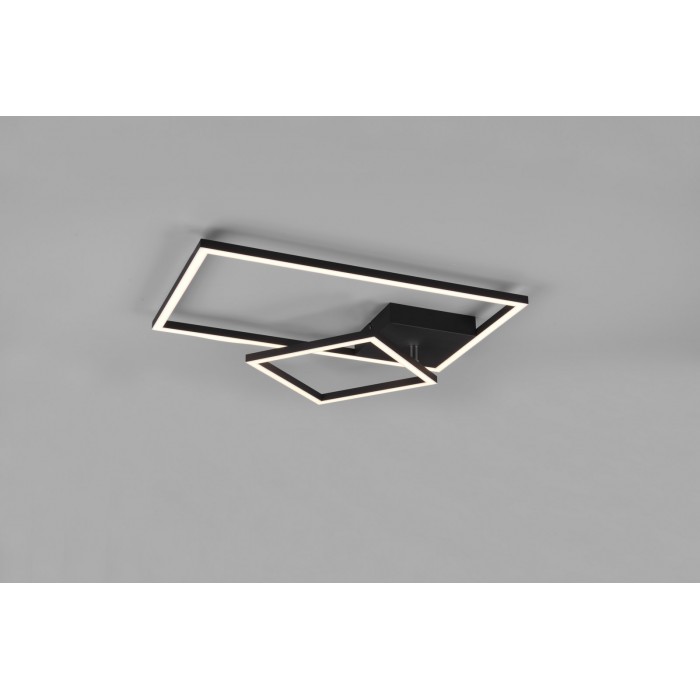 RL Lampa natynkowa LED PADELLA R62642432 czarny