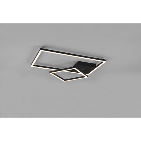 RL Lampa natynkowa LED PADELLA R62642432 czarny