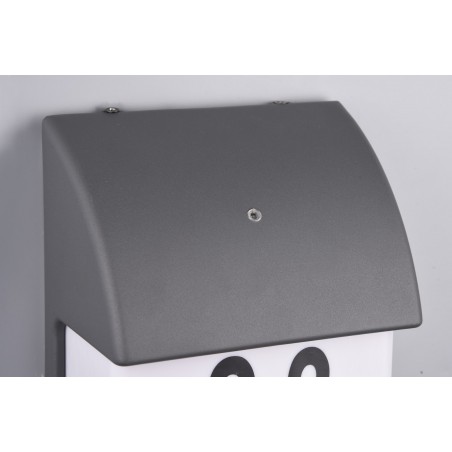 Trio Lampa zewnętrzna ścienna MERSEY 212160242 antracyt