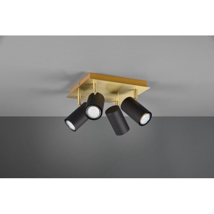 Trio Reflektor ścienny MARLEY 802430480 czarny,...