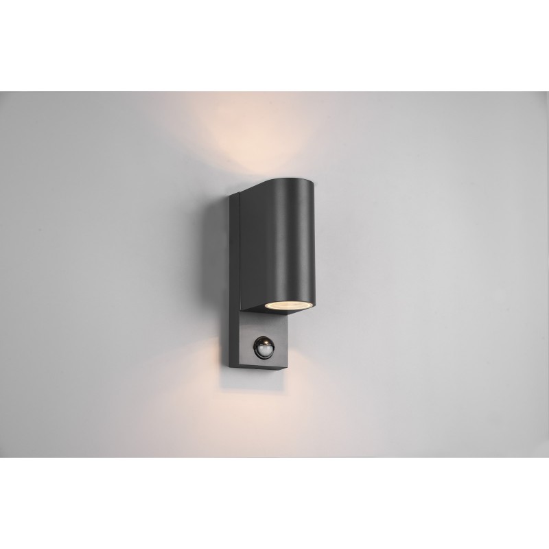 Trio Lampa zewnętrzna ścienna ROYA 214260242 antracyt