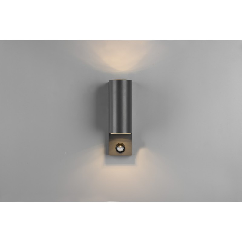 Trio Lampa zewnętrzna ścienna ROYA 214260242 antracyt