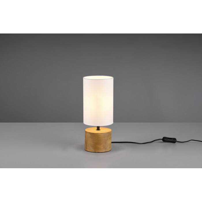 RL Lampa stołowa WOODY R50171930 drewno jasne i ciemne