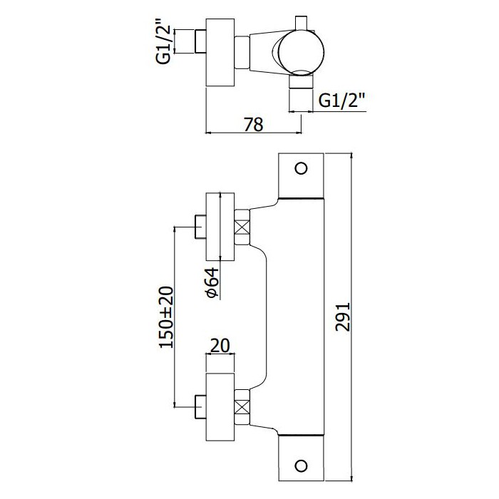 Paffoni Light Bateria umywalkowa wolnostojąca...