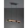 Trio Lampa wisząca nowoczesna MARLEY 312490432 czarny