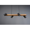 Trio Lampa wisząca nowoczesna MARLEY 312490432 czarny