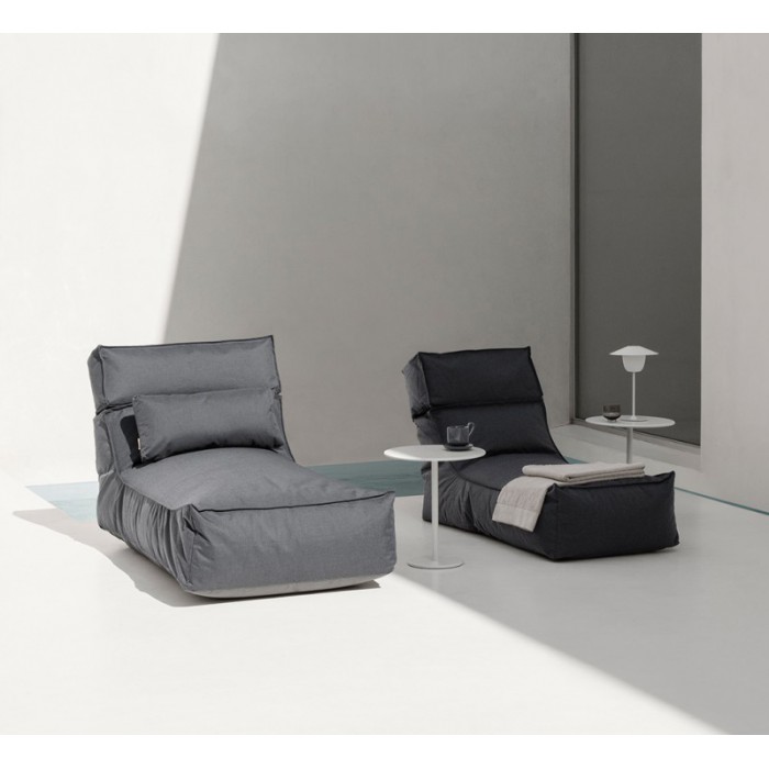 Blomus Leżanka ogrodowa LOUNGER L STAY, coal,...