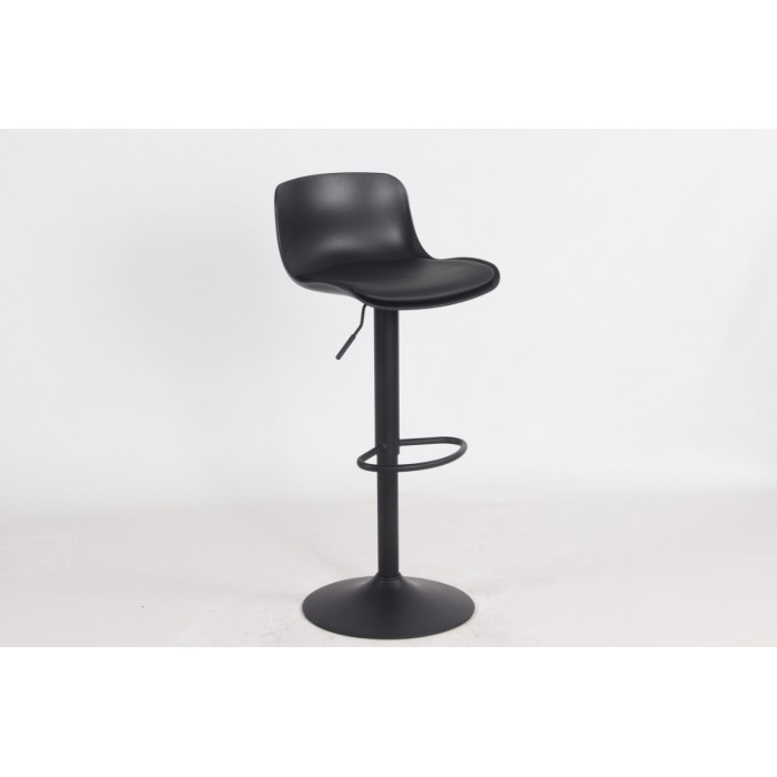 Krzesło barowe STOR TAP regulowane czarne