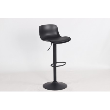 Krzesło barowe STOR TAP regulowane czarne